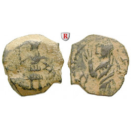 Nabataea, Petra, Aretas IV., Bronze 17-40, ss+