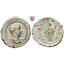 Römische Kaiserzeit, Gordianus III., Antoninian 240, vz+