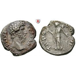 Römische Kaiserzeit, Aelius, Caesar, Denar 137, ss