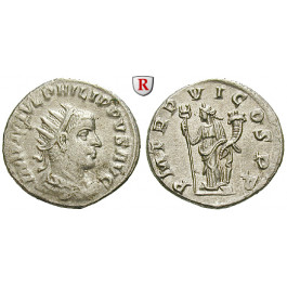 Römische Kaiserzeit, Philippus II., Antoninian 249, vz+