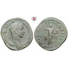 Römische Kaiserzeit, Severus Alexander, Sesterz 230, ss+