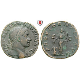 Römische Kaiserzeit, Severus Alexander, Sesterz 222-235, ss