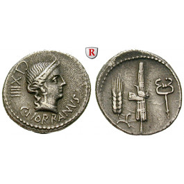 Römische Republik, C. Norbanus, Denar 83 v.Chr., ss-vz