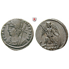 Römische Kaiserzeit, Constantinus I., Follis 336-337, vz