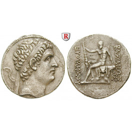 Baktrien und Indien, Königreich Baktrien, Euthydemos I., Tetradrachme ca. 210-206 v. Chr., ss-vz