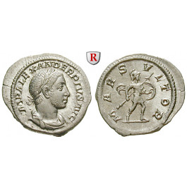 Römische Kaiserzeit, Severus Alexander, Denar 231-235, f.st