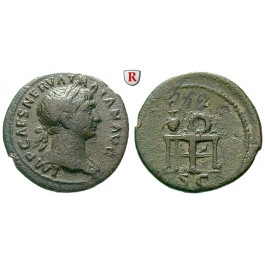 Römische Kaiserzeit, Traianus, Semis 102-103, s-ss