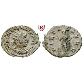 Römische Kaiserzeit, Volusianus, Antoninian 253, vz/ss