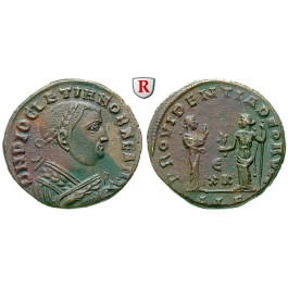 Römische Kaiserzeit, Diocletianus, Follis ab 308, vz