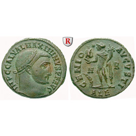 Römische Kaiserzeit, Maximinus II., Follis 312, vz+