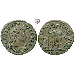 Römische Kaiserzeit, Crispus, Caesar, Follis 318, vz