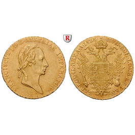 Franz II. (I.) - Kaiser von Österreich
Brustbild mit kurzem Haar