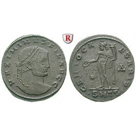 Römische Kaiserzeit, Maximinus II., Follis 309-310, ss/ss-vz