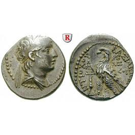 Syrien, Königreich der Seleukiden, Antiochos VII., Didrachme Jahr 176 = 137/6 v.Chr., ss-vz