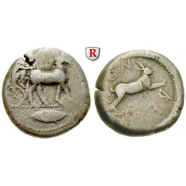 Italien-Bruttium, Rhegion, Tetradrachme 494-461 v.Chr., s