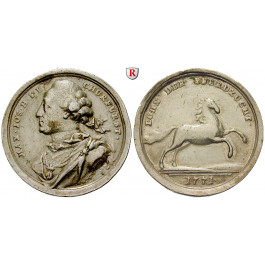 Bayern, Herzogtum, Maximilian III. Joseph, Silbermedaille 1771, s
