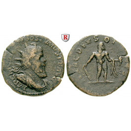 Römische Kaiserzeit, Postumus, Doppelsesterz 264-265, f.ss