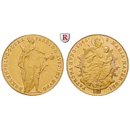 Österreich, Kaiserreich, Ferdinand I., Dukat 1846, 3,44 g fein, vz+