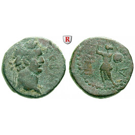 Römische Provinzialprägungen, Judaea, Askalon, Domitianus, Bronze 94-95, s+
