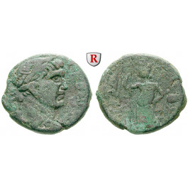 Römische Provinzialprägungen, Judaea, Askalon, Traianus, Bronze 113-114, s+
