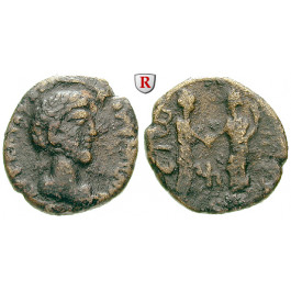 Römische Provinzialprägungen, Judaea, Gaza, Commodus, Bronze 184-185, f.ss