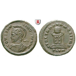 Römische Kaiserzeit, Constantinus I., Follis 2 ca. 321-324, ss