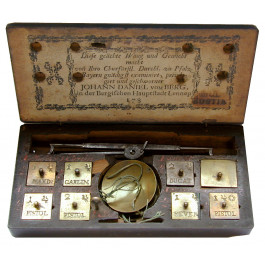 Jülich-Kleve-Berg, Herzogtum Berg, Johann Daniel von Berg in Lennep, Münzwaage 178, ss-vz