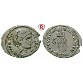 Römische Kaiserzeit, Helena, Mutter Constantinus I., Follis 327-328, vz