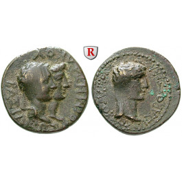 Römische Provinzialprägungen, Bosporus, Königreich, Augustus, Bronze 11 v.-12 n.Chr., ss