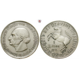 Nebengebiete, Westfalen, 1 Billion Mark 1923, vom Stein, vz, J. N28