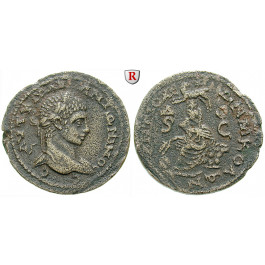 Römische Provinzialprägungen, Seleukis und Pieria, Antiocheia am Orontes, Elagabal, Bronze 218-222, ss