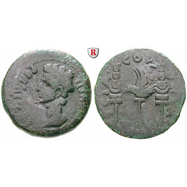 Römische Provinzialprägungen, Spanien-Hispania Ulterior, Julia Traducta, Augustus, Dupondius 27 v.-14 n.Chr., f.ss