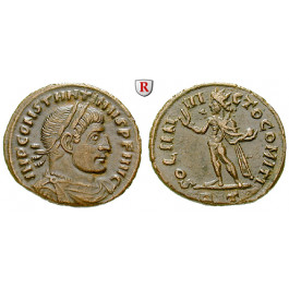 Römische Kaiserzeit, Constantinus I., Follis 313, ss-vz