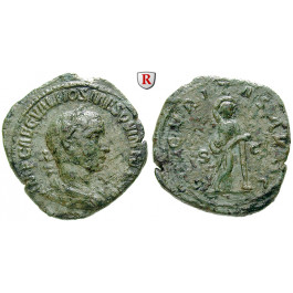 Römische Kaiserzeit, Hostilianus, Sesterz 251, ss