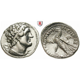 Ägypten, Königreich der Ptolemäer, Ptolemaios VI., Tetradrachme Jahr 21 = 161/160 v. Chr., st