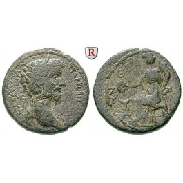 Römische Provinzialprägungen, Kilikien, Eirenopolis, Marcus Aurelius, Assarion 169/170 (Jahr 119), ss