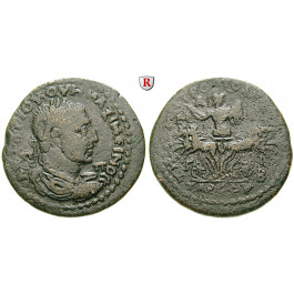 Römische Provinzialprägungen, Kilikien, Tarsos, Maximinus I., Bronze, ss/f.ss
