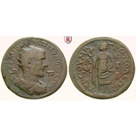 Römische Provinzialprägungen, Kilikien, Tarsos, Philippus I., Bronze, ss