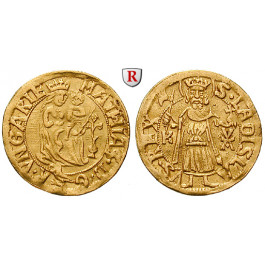 Ungarn, Matthias I. Corvinus, Goldgulden o.J. (1479-1483), ss
