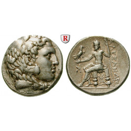 Makedonien, Königreich, Alexander III. der Grosse, Tetradrachme 336-323 v.Chr., f.vz/ss+