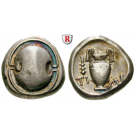 Böotien, Bundesmünze, Stater 395-338 v.Chr., f.vz