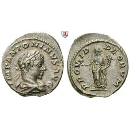 Römische Kaiserzeit, Elagabal, Denar 219-220, ss-vz