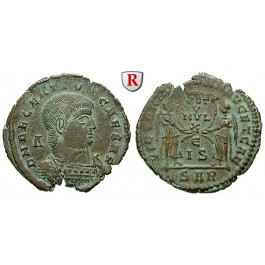 Römische Kaiserzeit, Magnentius, Bronze 350-353, ss+