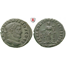 Römische Kaiserzeit, Galerius, Follis 300-301, ss-vz