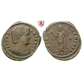 Römische Kaiserzeit, Galeria Valeria, Frau des Galerius, Follis 309, vz/ss