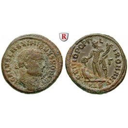 Römische Kaiserzeit, Galerius, Follis 295-296, f.ss/ss-vz