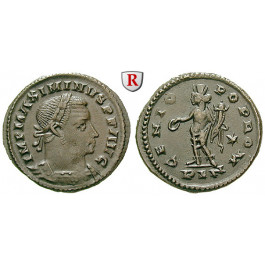 Römische Kaiserzeit, Maximinus II., Follis 310-312, ss+
