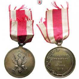 Frankfurt, Stadt, Medaille 1815, vz
