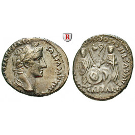 Römische Kaiserzeit, Augustus, Denar 2 v.-4 n.Chr., ss