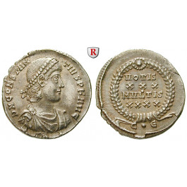 Römische Kaiserzeit, Constantius II., Siliqua 351-355, vz